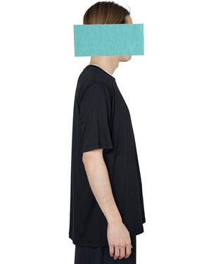 ssstein "SUVIN COTTON BASIC TEE〔BLACK〕"