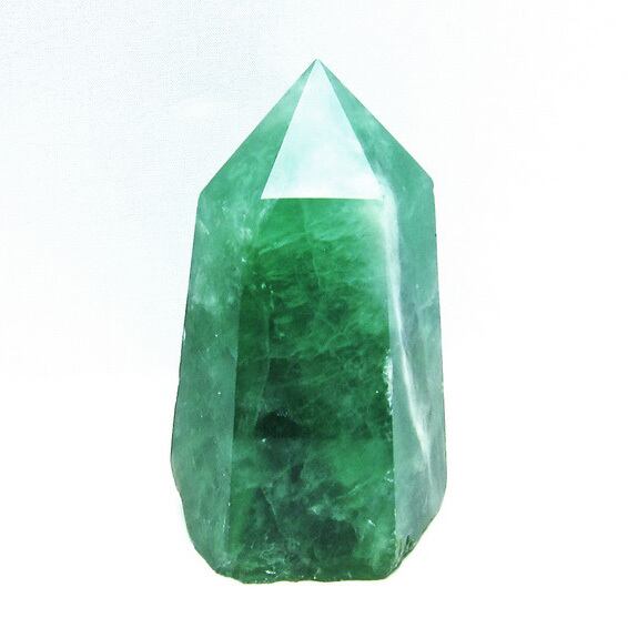 フローライト 原石  六角柱 蛍石 152-1557