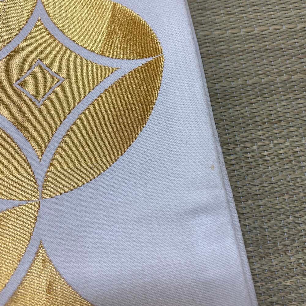 掛下帯 白帯 金帯 412cm 花嫁衣装 貸衣装 中古 リサイクル レンタル 