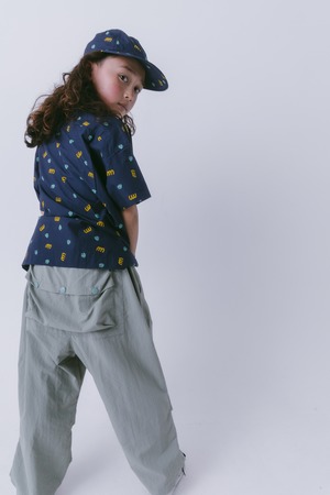 【MIN-NANO×frankygrow】LIGHT SHELL BULKY TAFFETA BACK POCKET PANTS / 0. 1