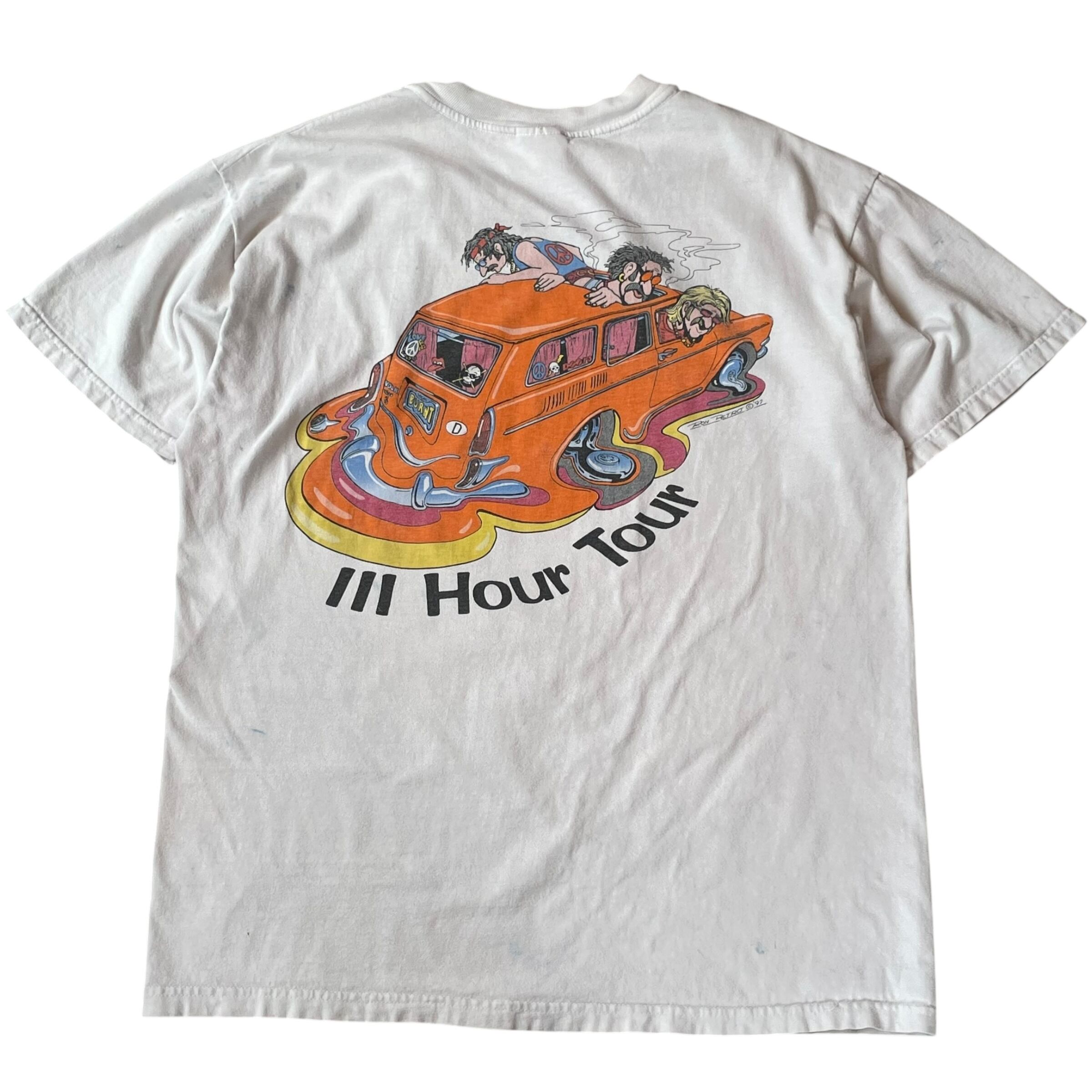1997s Ⅲ Hour Tour "Wagen bus" print T-shirt
