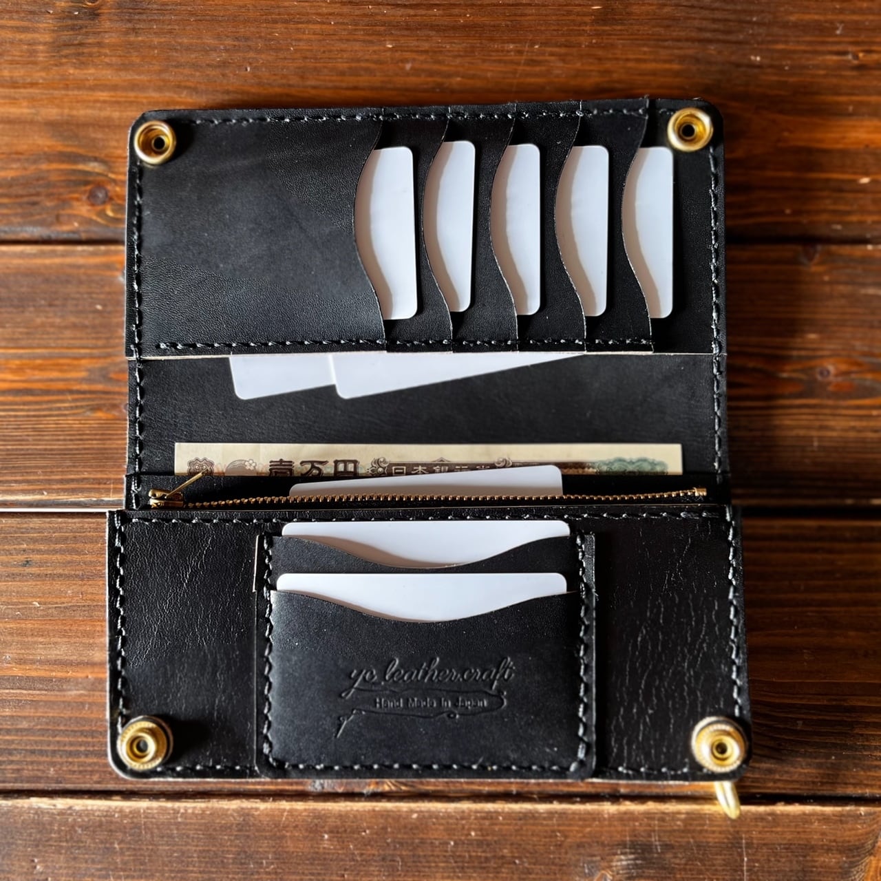 カスタムオーダー Trucker Wallet-13】 | yc_leather.craft