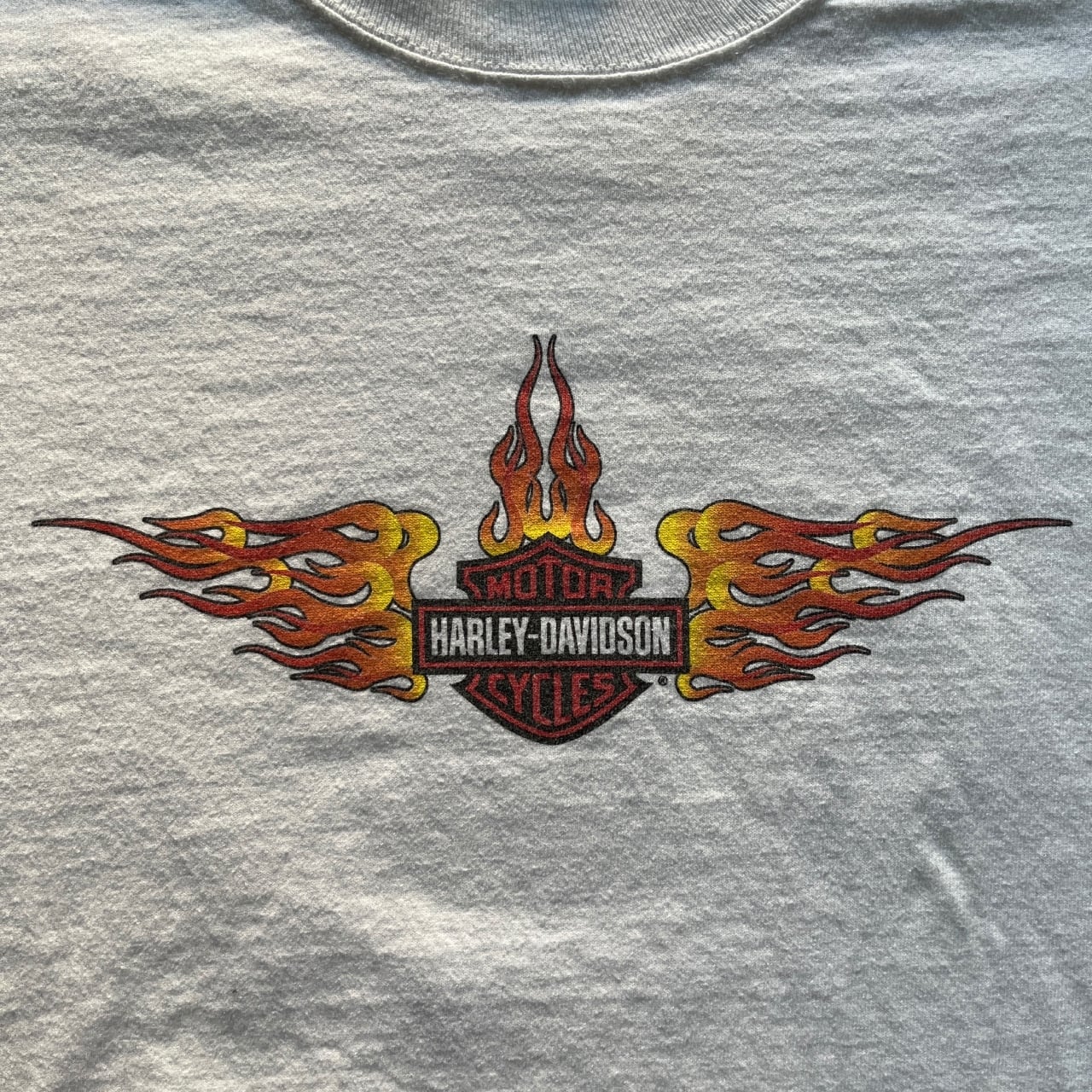 トップス HARLEY-DAVIDSON flame Y2K Harley Davidson Y2K Flame Emblem Logo L/S Tee | Vintage High Line