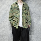 60's~ usarmy jungle fatigue jacket 4th boro
