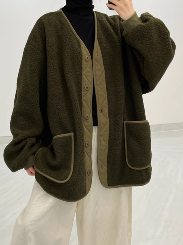 polar fleece jacket 2colors【2023111201】
