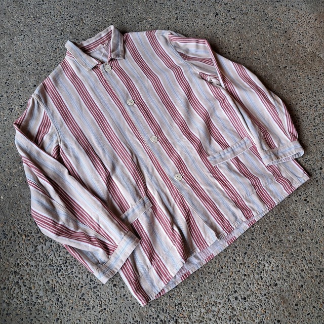 ヨーロッパ パジャマシャツ used [305051]