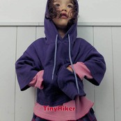 韓国子供服 / TinyHiker / 26Autumn / レイヤード風フード付きパーカー / 秋服 *XS~XL *