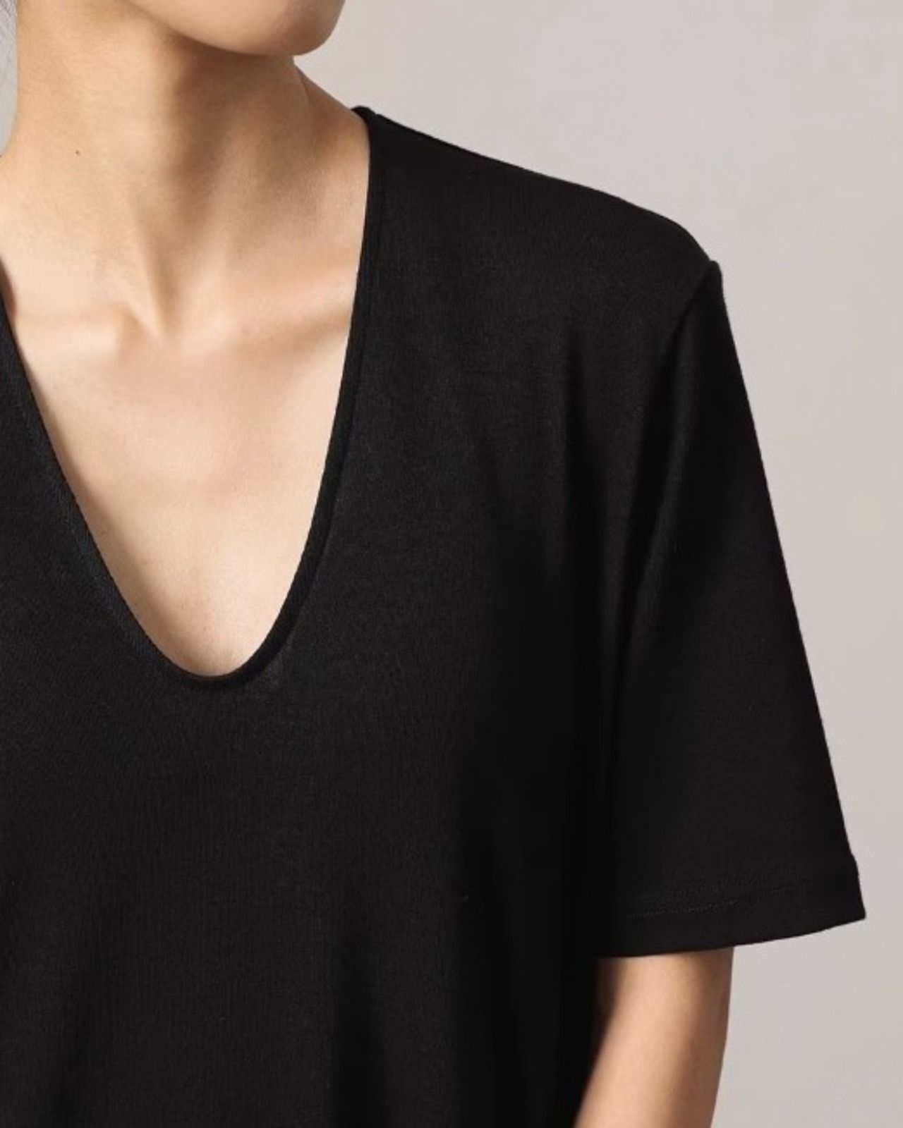 Deep v-neck short sleeve maxi Dress L0071