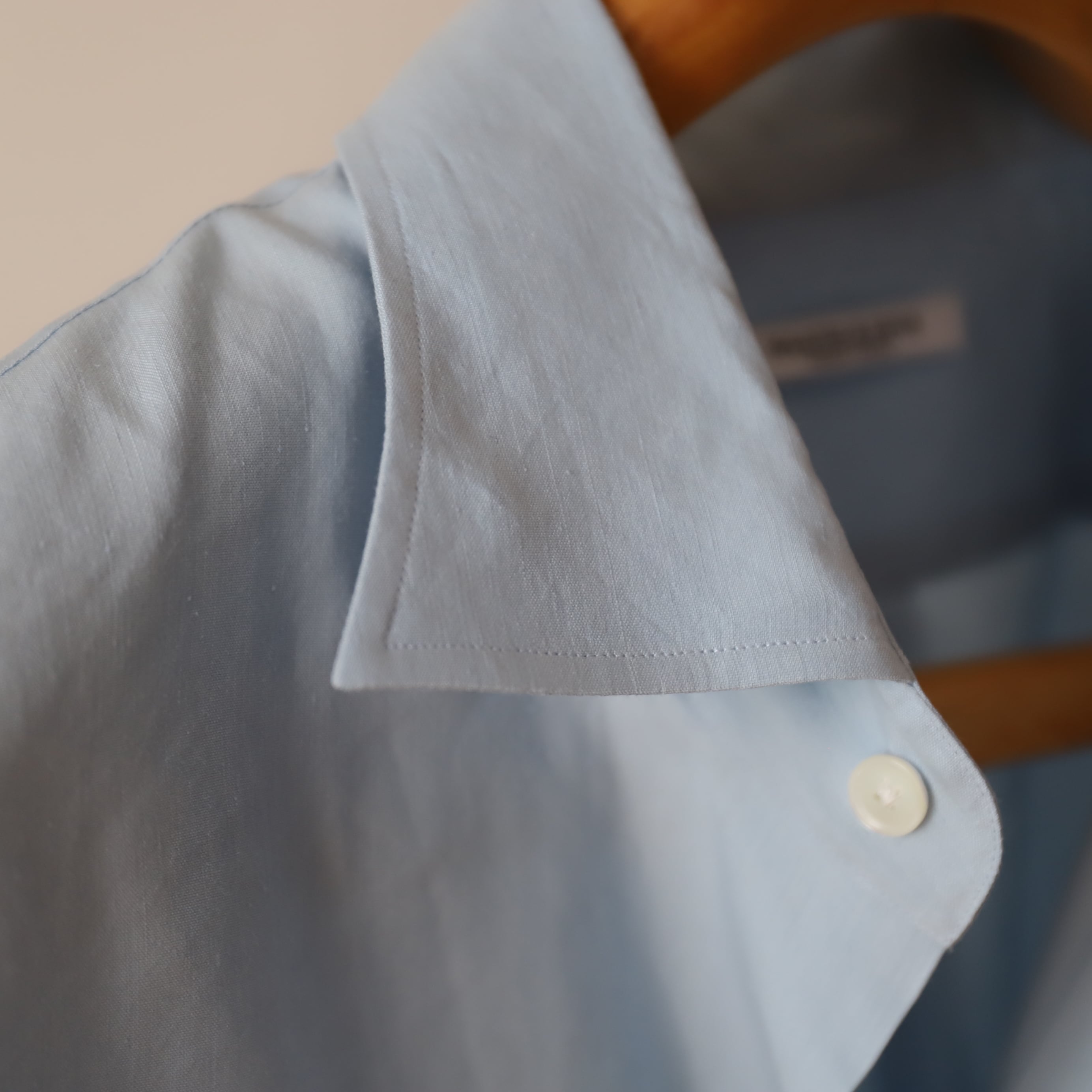 MAATEE&SONS / SEMI WIDE SPREAD SHIRTS 極HEMPSILK | TIBETAN MARKET