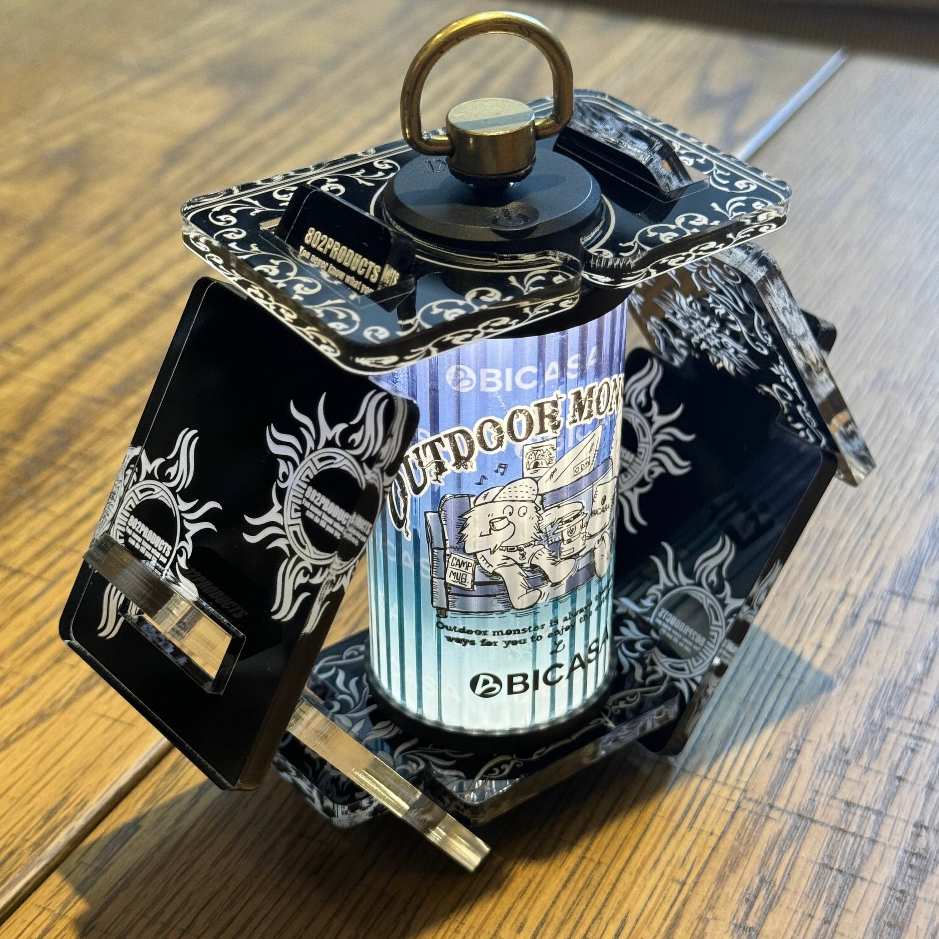 802PRODUCTS 38BEE ブラック アクリルシェード black 38灯 MIYABI