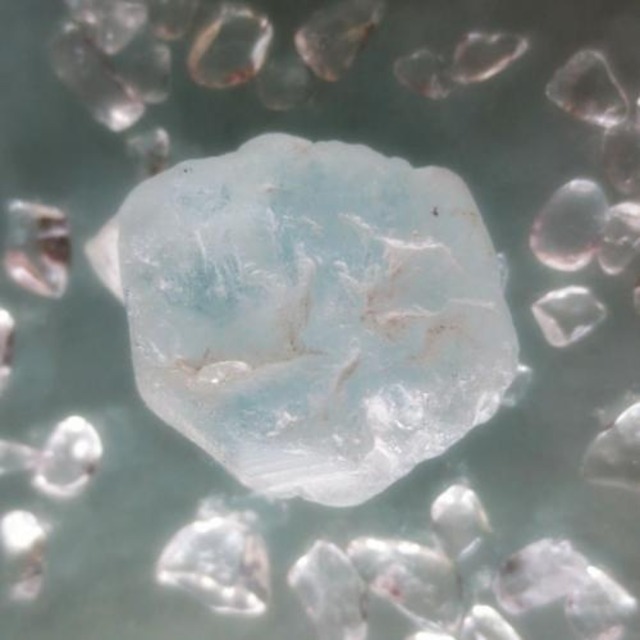 会いたい人にコンタクト・迷い・不安・解決策を！ 天界とのコンタクト【ブルートパーズ　No.12】　限定1点　リーディングストーン