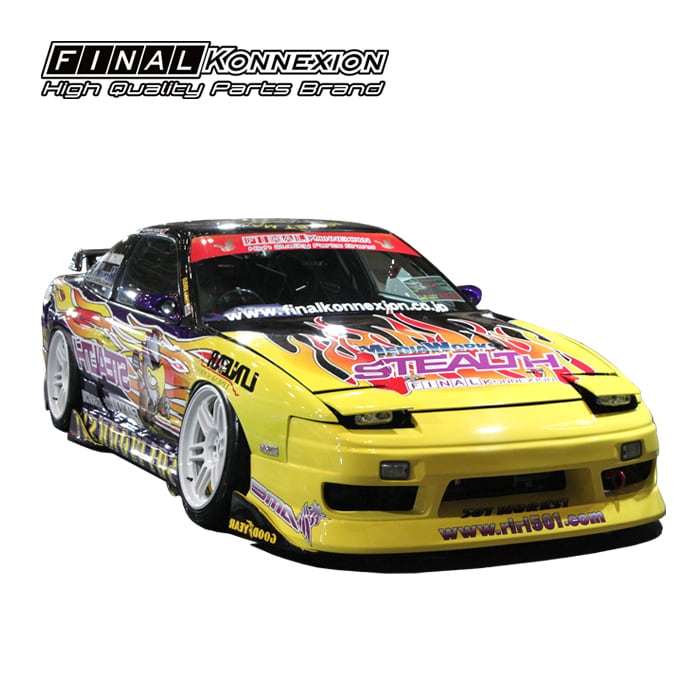 ZERO】 FRP製 TYPE1 フロントバンパースポイラー NISSAN RPS13 180SX