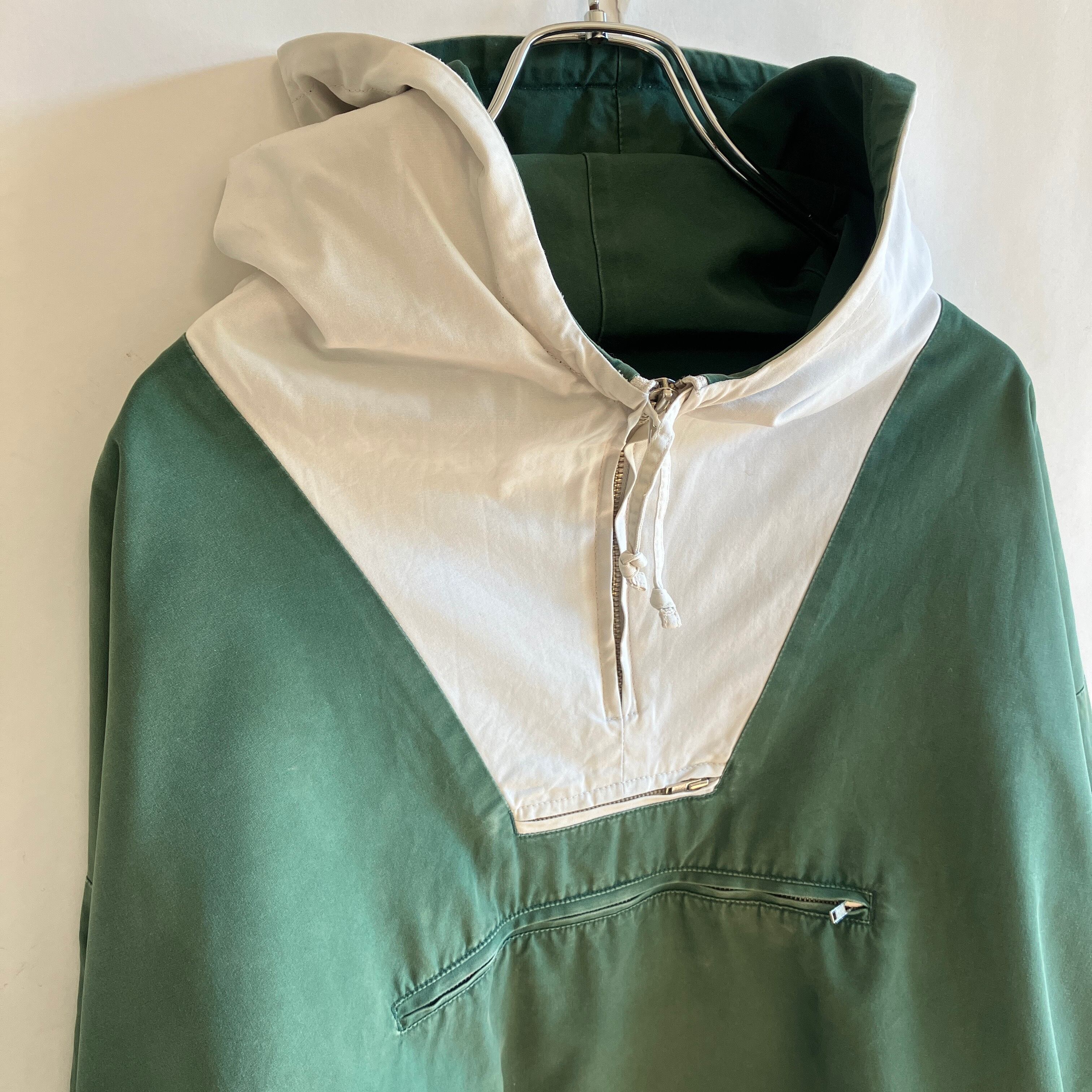 90s ヴィンテージ J.crew 2トーン アノラックパーカ プルオーバー