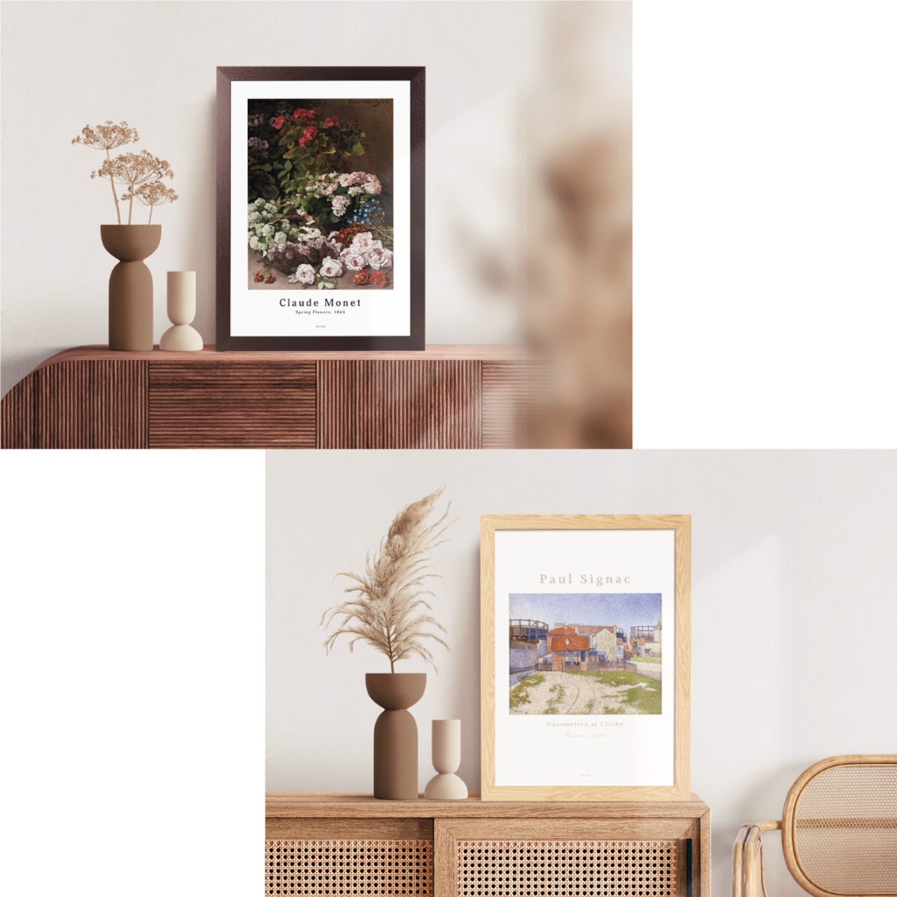 ニューアートフレーム A3 木製ポスターフレーム 額縁 北欧 AR-NA-A3 - 3