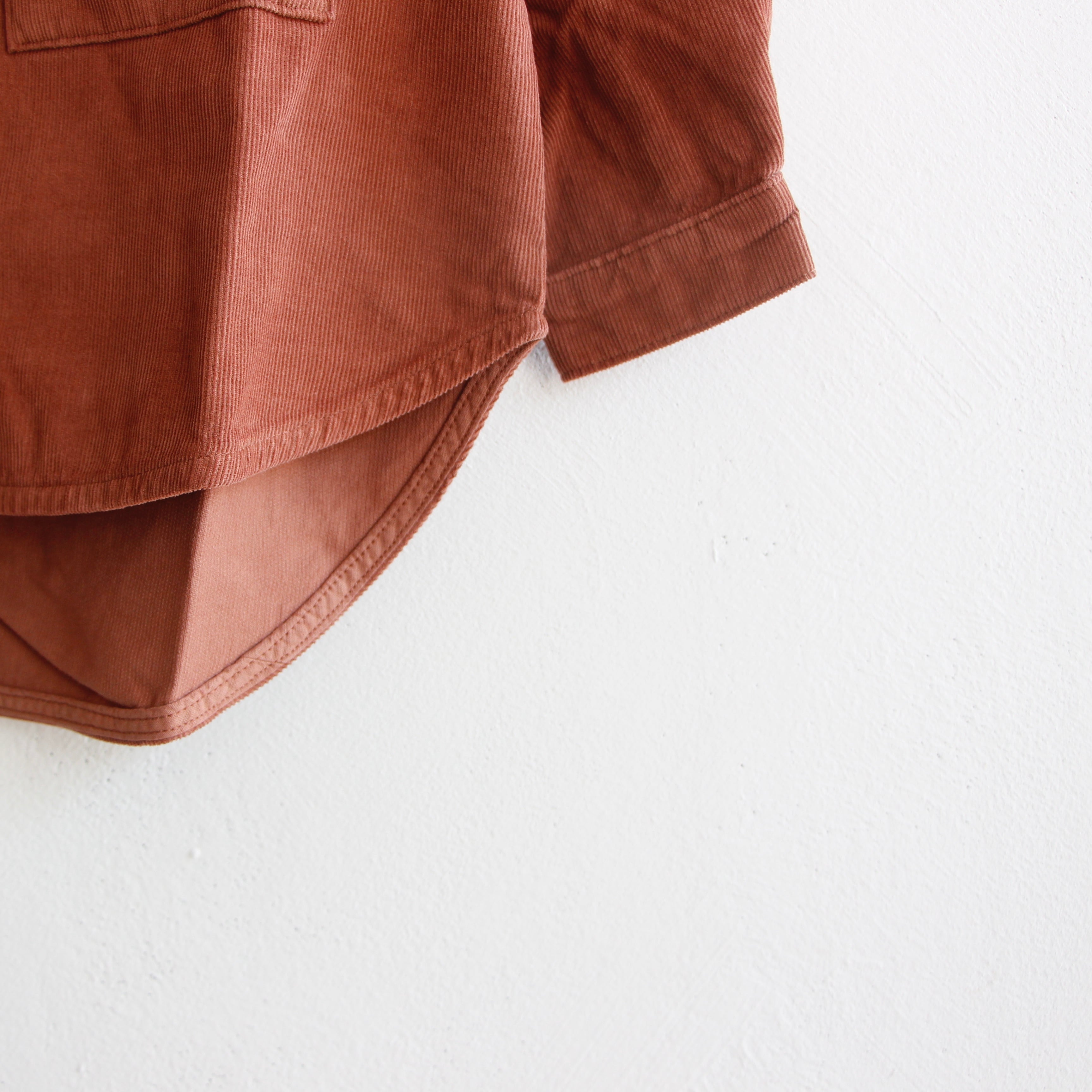 main story 2021AW》Shirt / Cognac / 8Y | cirkel mote