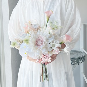 アーティシャルフラワーブーケ　WM 1112　 ウェディング　結婚式　前撮り　プリザーブドフラワー　和装　白無垢