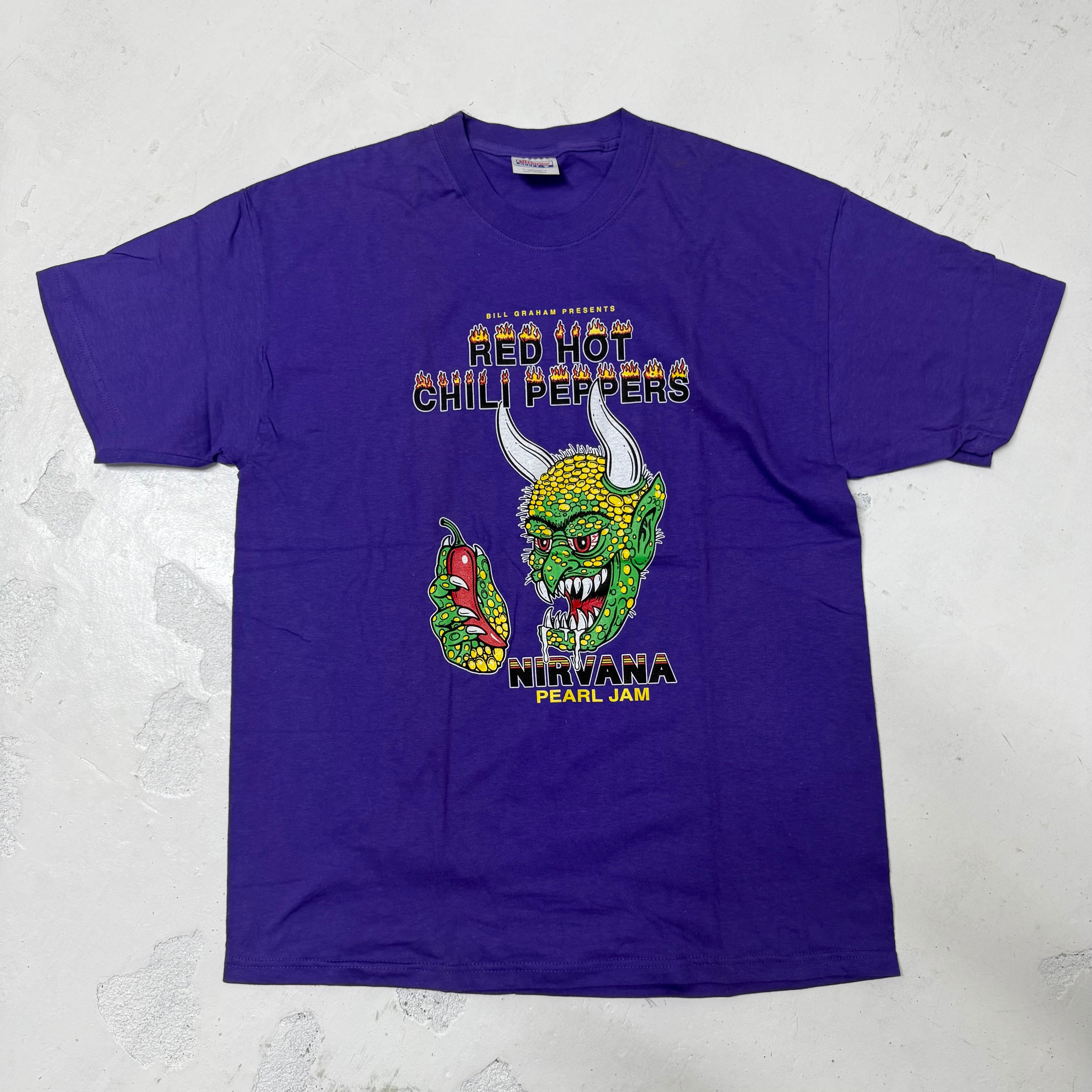 Red Hot Chili Peppers NIRVANA PEALJAM Tシャツ | 西田商店