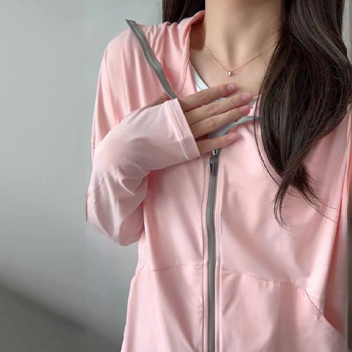 UV パーカー 接触冷感 レディース 夏 韓国 羽織り 大人 カジュアル おしゃれ ゆったり オーバーサイズ 紫外線対策 日焼け防止 薄手 UPF50+ 涼しい アウター サマー カーディガン 大人可愛い 大人女子