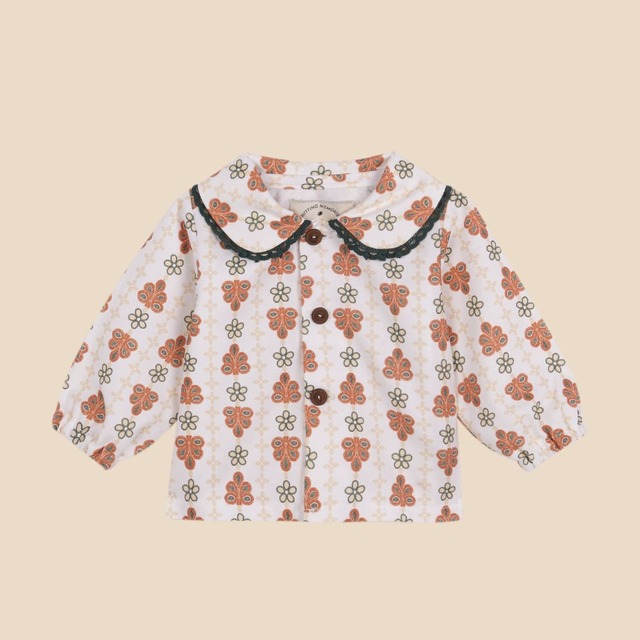 【outlet】Birinit Petit / Idalina Peter Pan collar shirt baby (2Y)