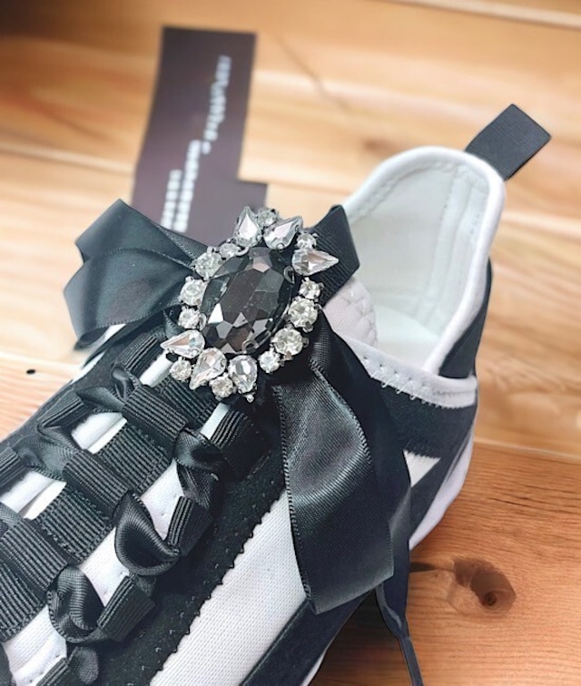 FINAL SALE★sc0009- シューズクリップ《ビジューデコレーション》