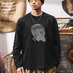 Artistic line graphic tee 1272
