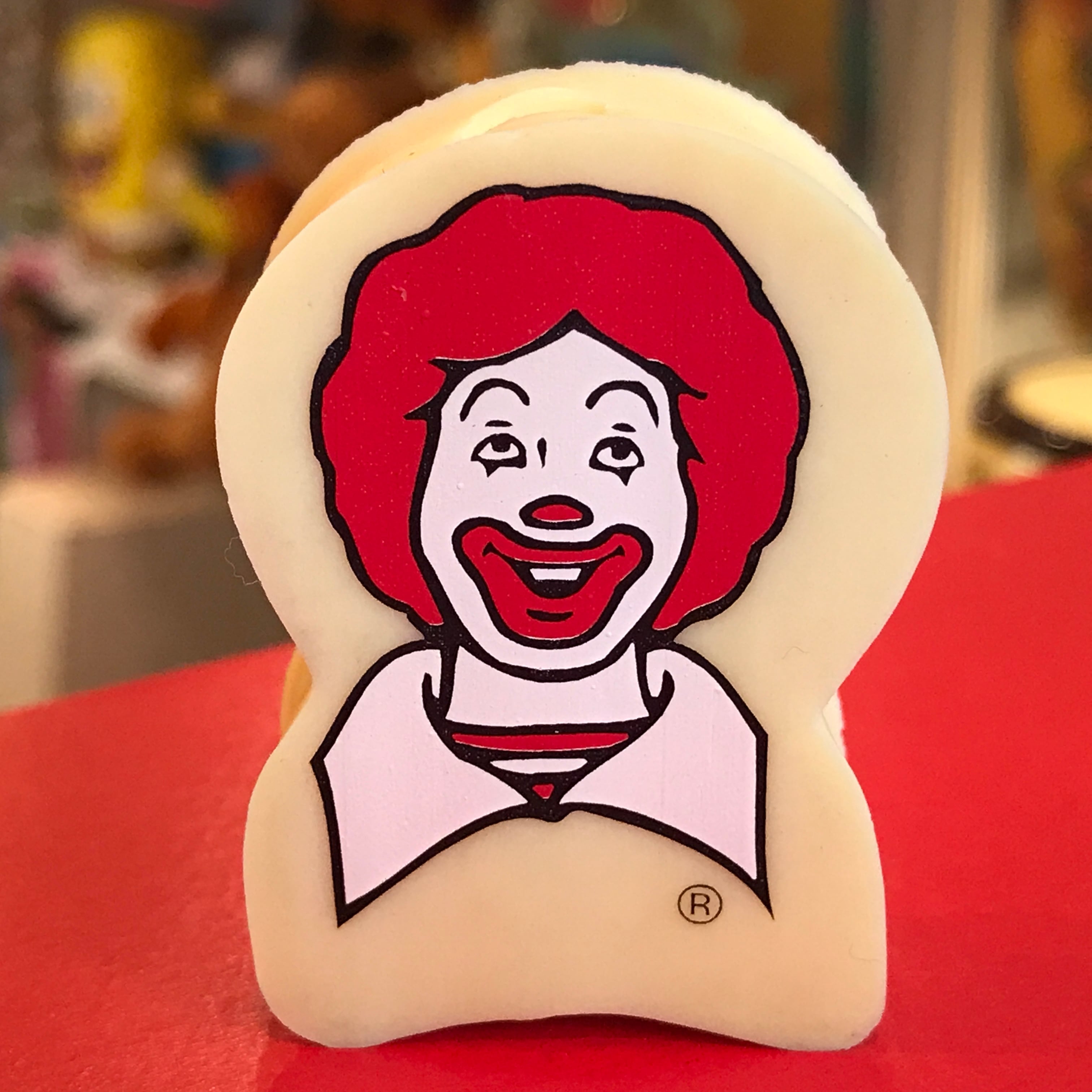 マクドナルド オールド ドナルド 消しゴム | 福岡 大名のおもちゃ屋