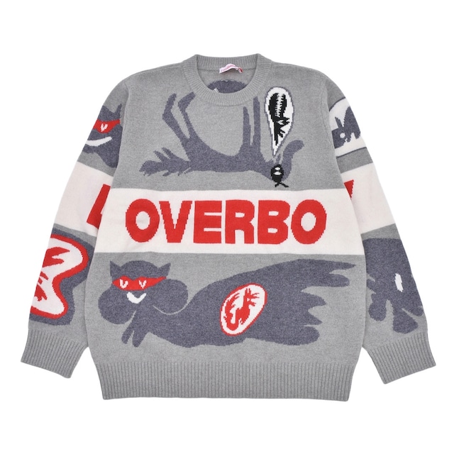 【CHARLES JEFFREY LOVERBOY】LOVERBOY LOGO JUMPER(GREY)