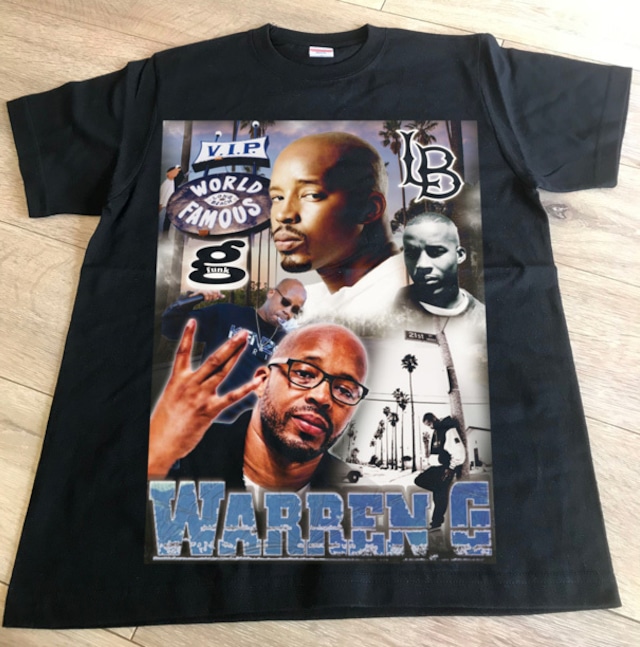 【2022年最新版】LBCレジェンド★WARREN G ★ウェッサイレジェンドシリーズ★限定Tシャツ★人気のRAPTEE★