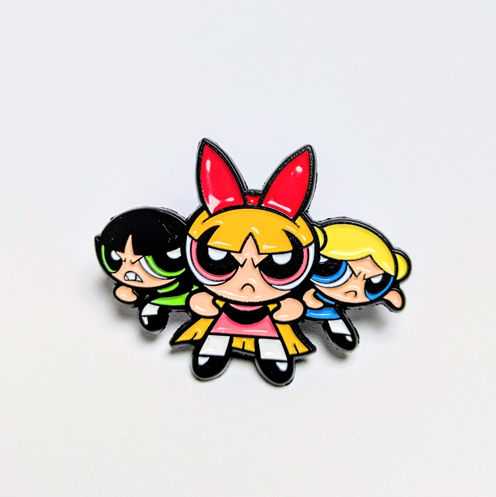 送料無料! ★ピンズ PINS★ピンバッジ 【 The Powerpuff Girls ( パワーパフガールズ ) 】〚アメリカン雑貨 アメトイ〛
