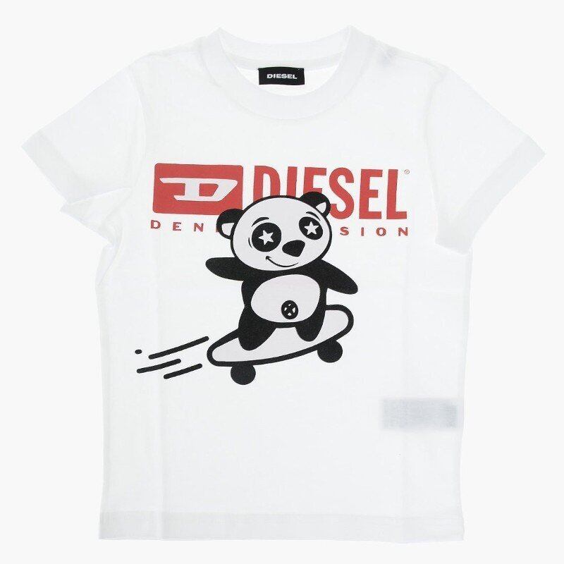 DIESEL ディーゼル キッズ ジュニア プリントTシャツ パンダ 半袖