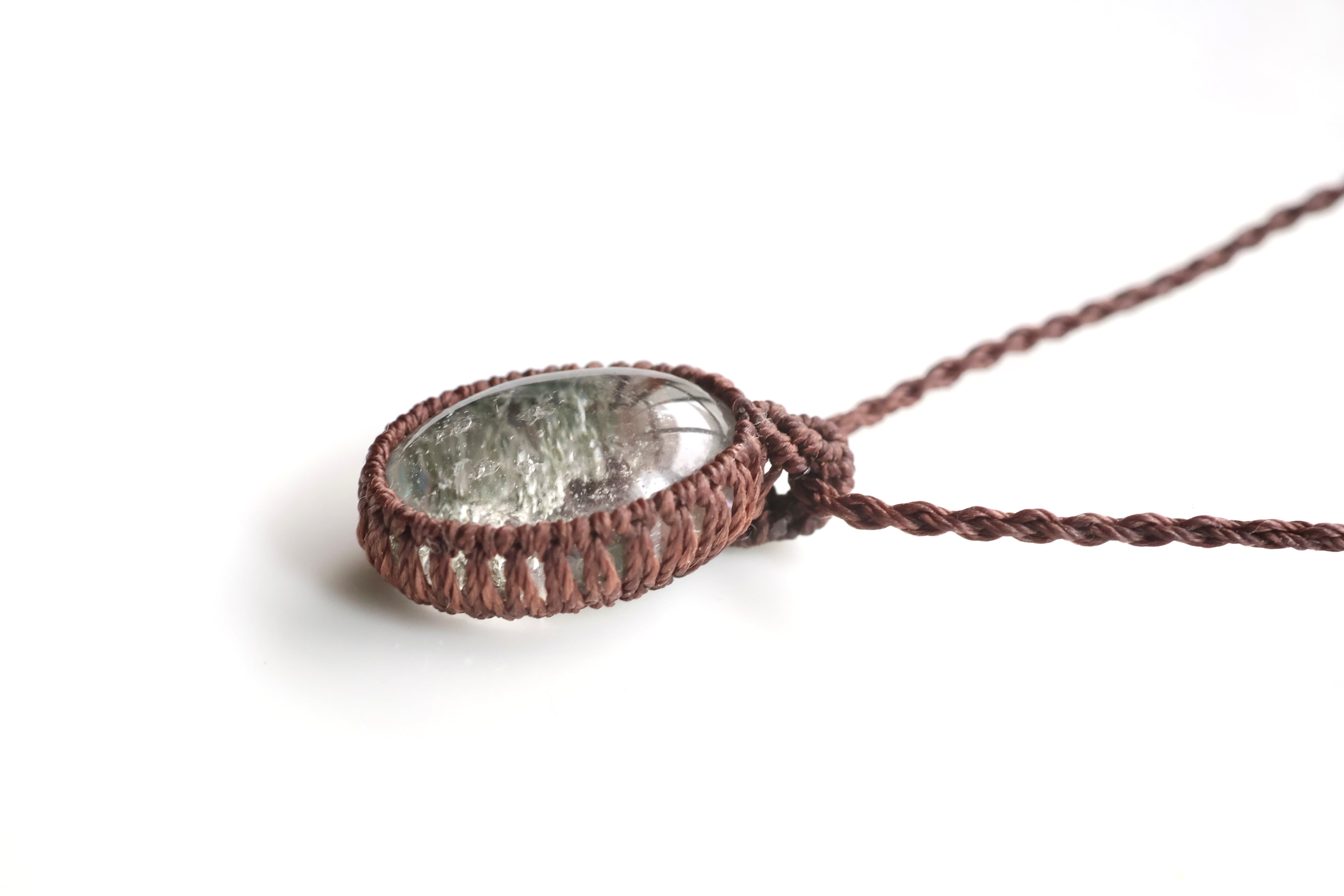 ヒマラヤ水晶ネックレス ガネーシュヒマール産 | 石垣島の夜光貝