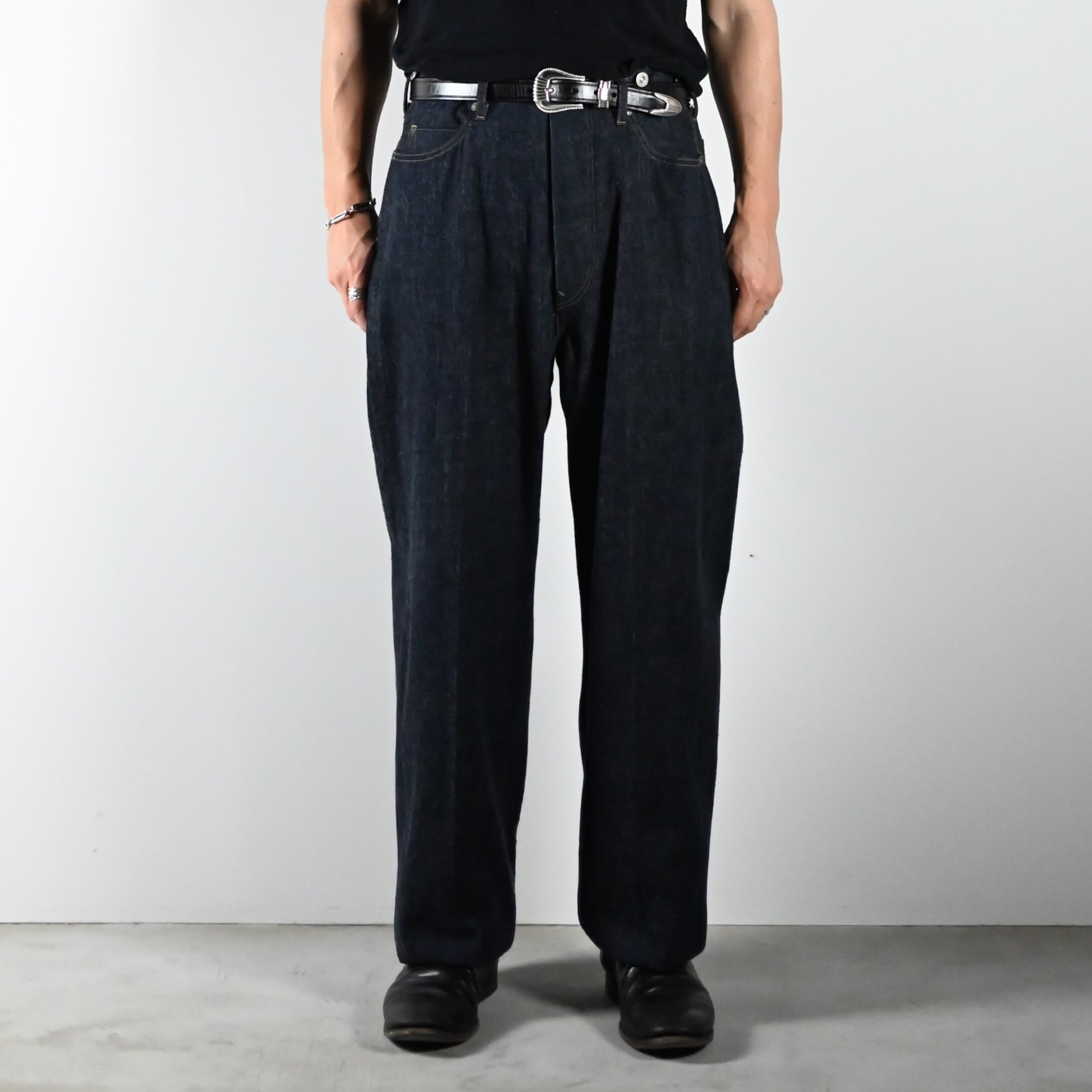 OLD JOE / BELTLESS WAIST JEAN TROUSER