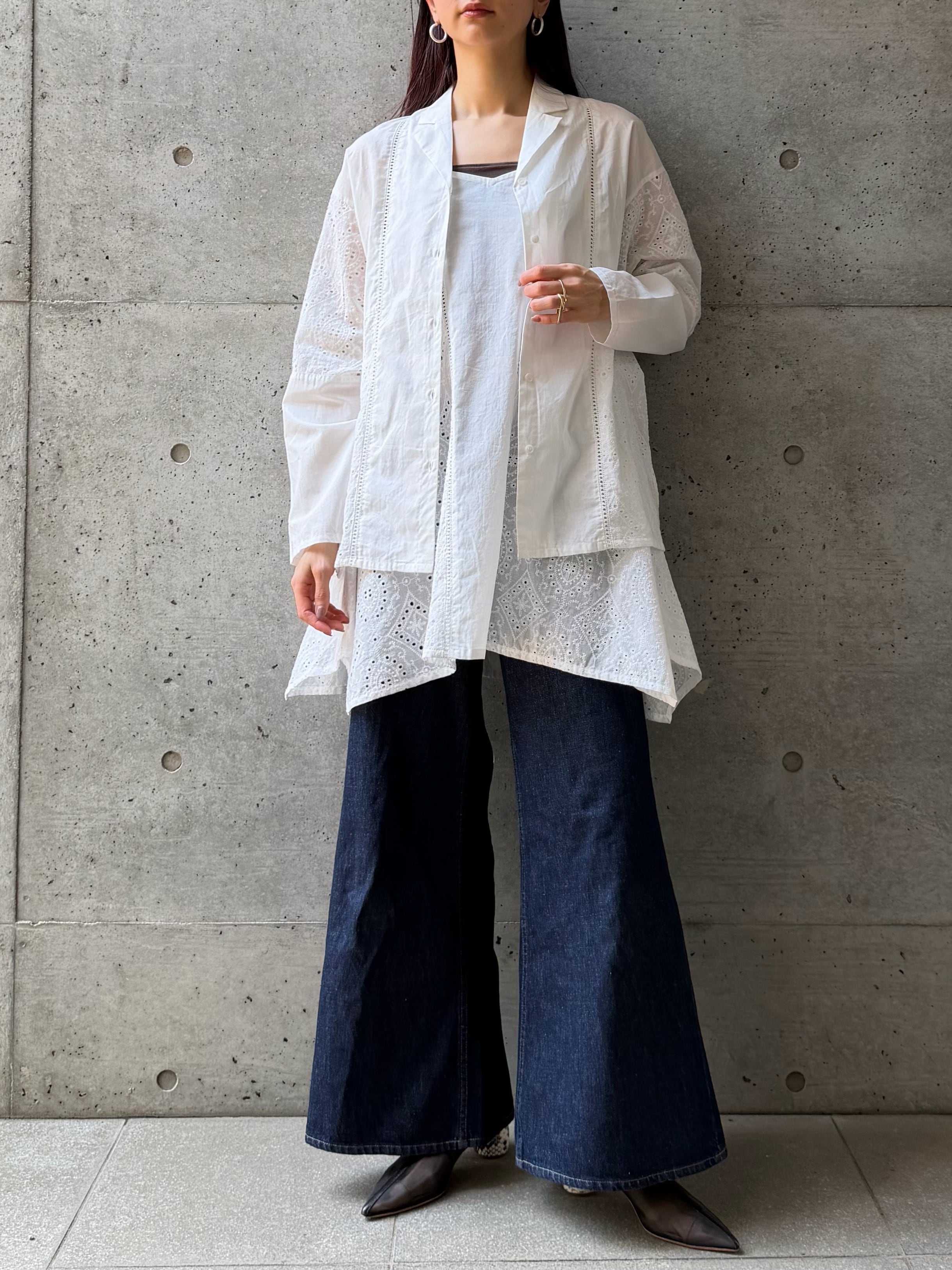 LAWN LACE TUNIC CAMI（ﾛｰﾝﾚｰｽﾁｭﾆｯｸｷｬﾐ）【3276101】 | CIEL'AIR