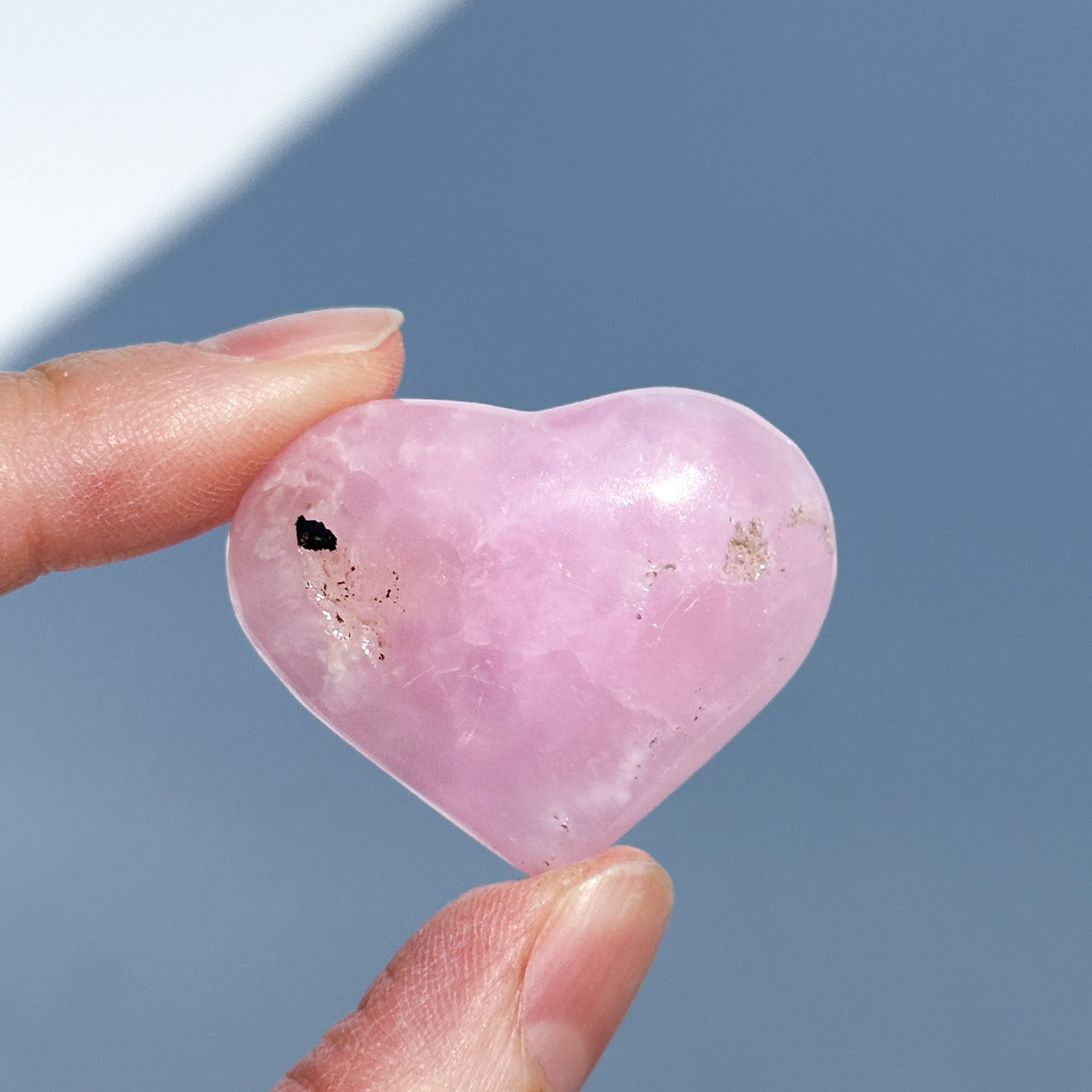 高品質　ピンクアラゴナイト　ハート　天然石 ピンクアラゴナイト ハート51◇Pink Aragonite◇天然石・鉱物