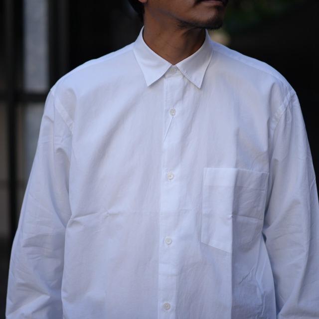 COMOLI(コモリ) / コモリシャツ -WHITE-(C01-02001)