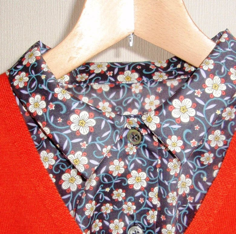 おしゃれネック」リバティ・プリントで華やかに彩る！ | 英国つけ襟