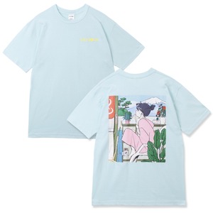 【人気】島田つか沙 銭湯 サウナ レトロ Tシャツ