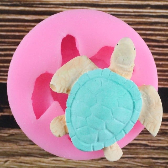 ホヌ(Honu) ウミガメa シリコンモールド | シリコンモールド・クレイ