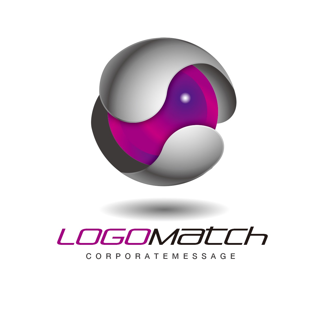 メカニカルな球体Sのロゴ