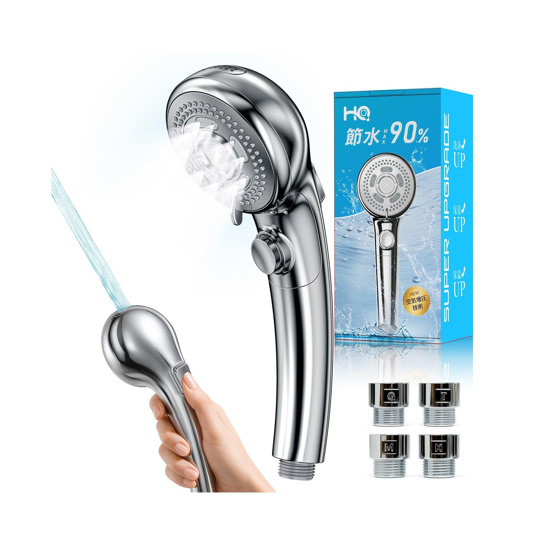 シャワーヘッド マイクロナノバブル 【2025革新・超節水・高洗浄力