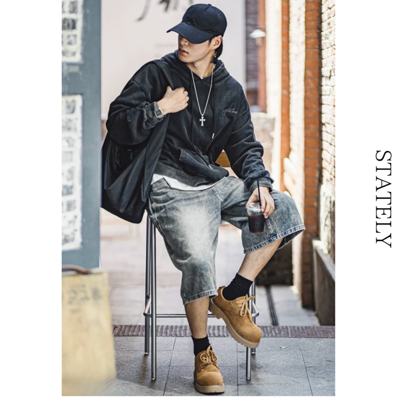Suede Chunky ダービーシューズ_S03・画像4
