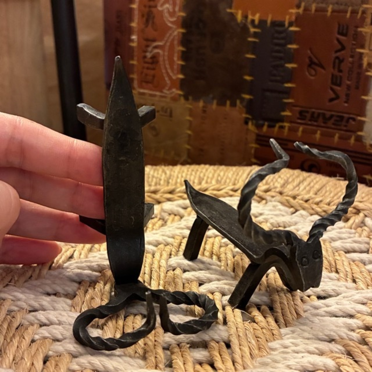 India Iron animal objet / インド 鉄 アニマル ヤギ オブジェ 置物 飾り インテリア かわいい ハンドメイド 動物 シンプル ギフト プレゼント