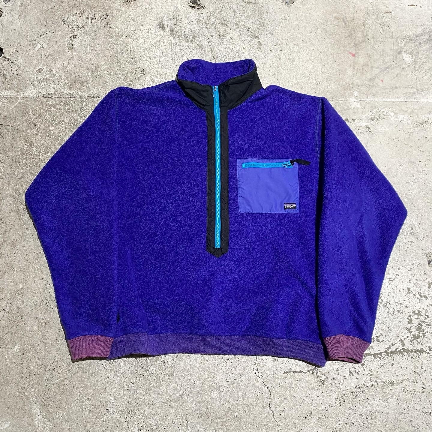 80s Patagonia / パタゴニア USA製 三角タグ ハーフジップフリース