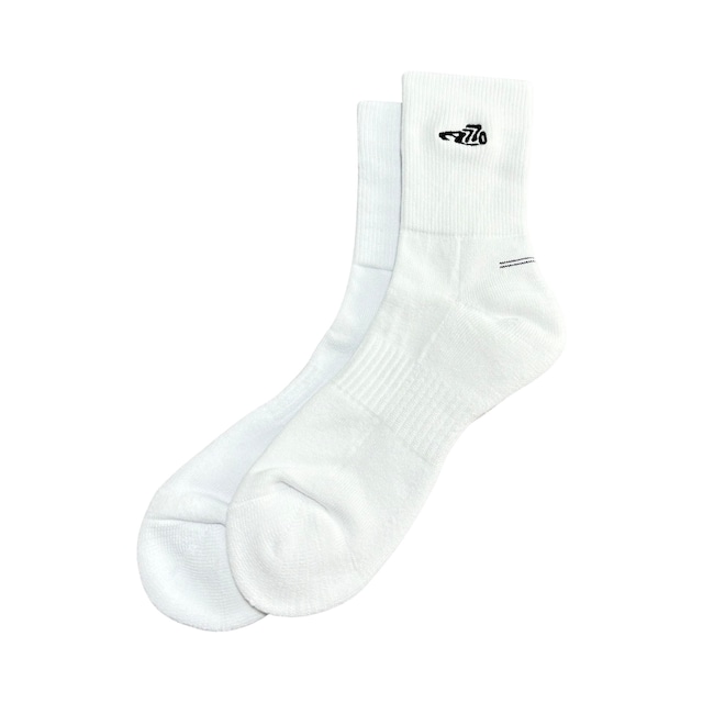 Kicks Logo Socks - white