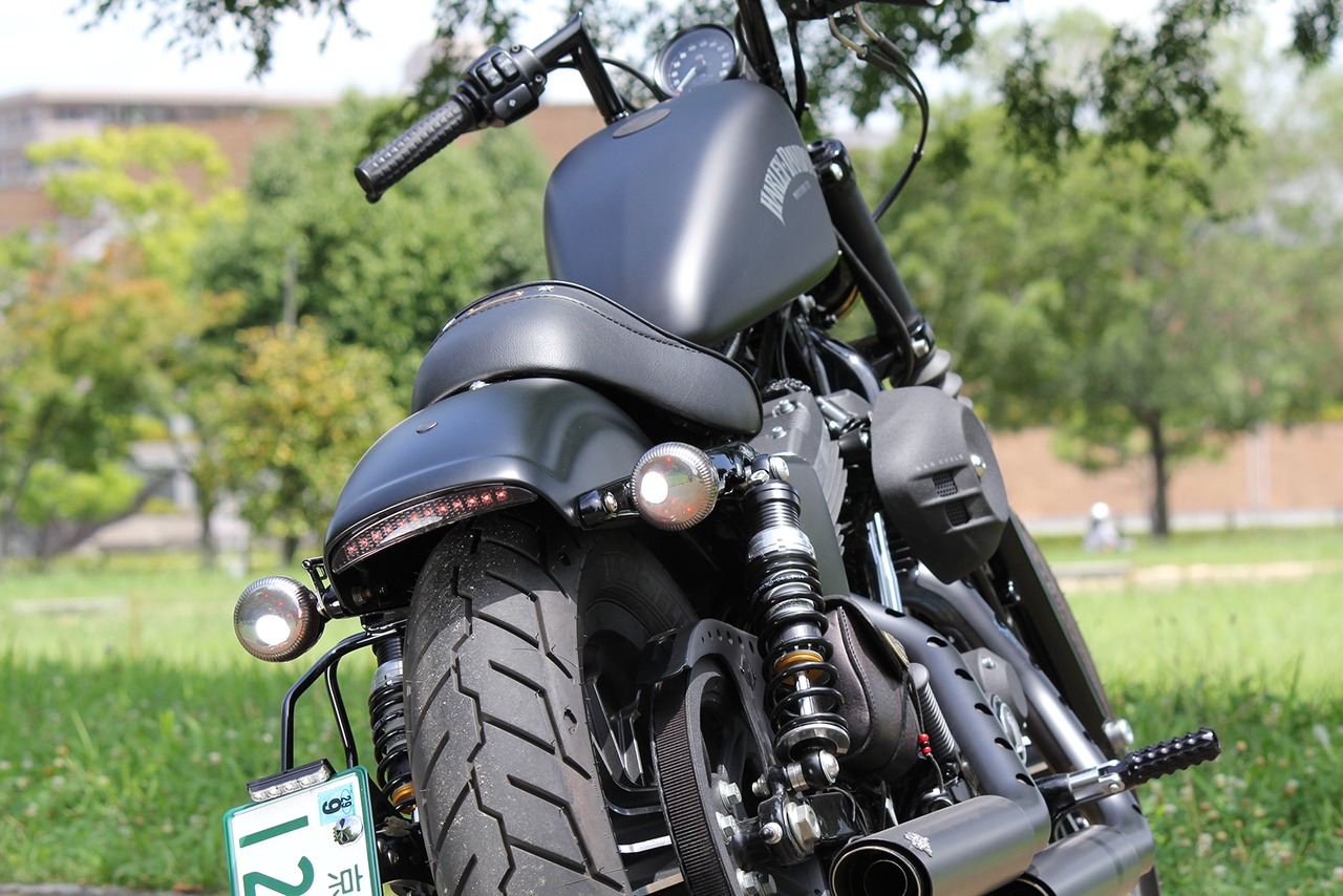 ShortRib Fender XL （07-09YEAR） (BLACK painted)- GLEAMING WORKS