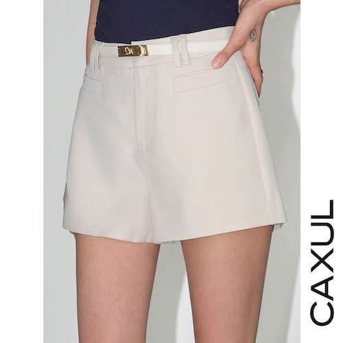 Belted Modern Shorts/2color