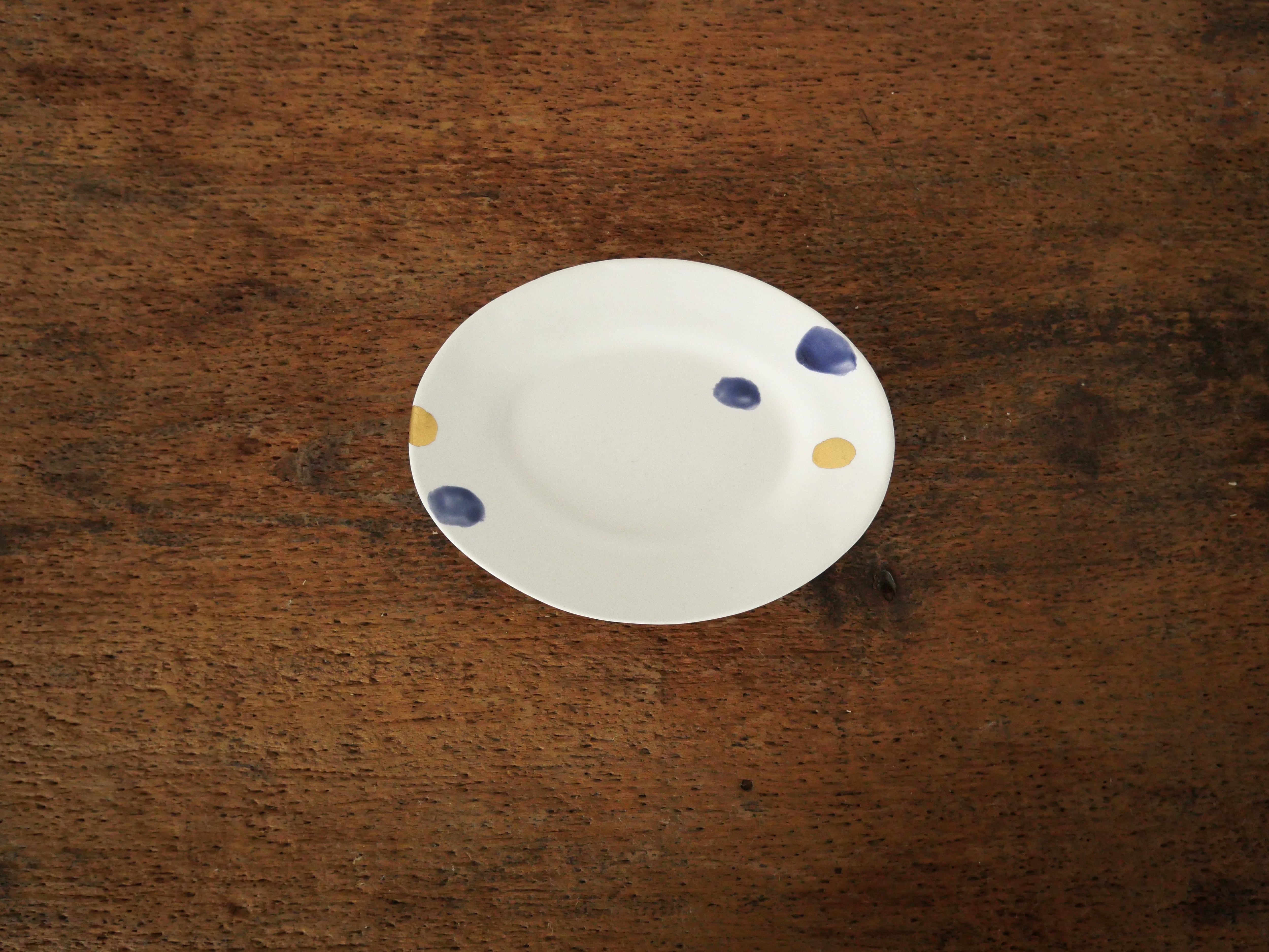 masago masako / オーバルリムプレート SS(絵付け)