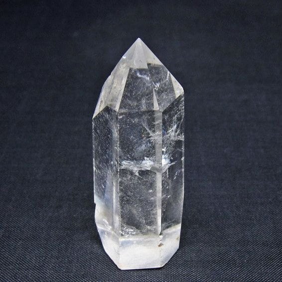 水晶 六角柱 ポイント 置物 一点物 142-11088