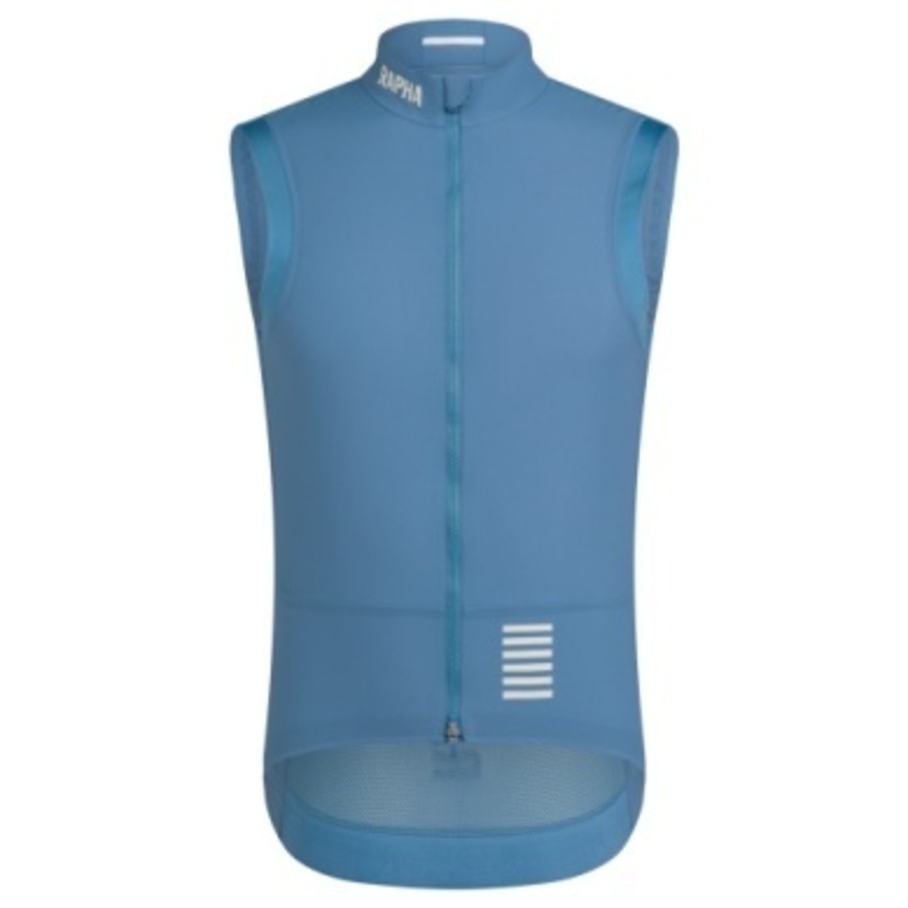 RAPHA MEN PRO TEAM LIGHTWEIGHT GILET DUSTED BLUE/WHITE