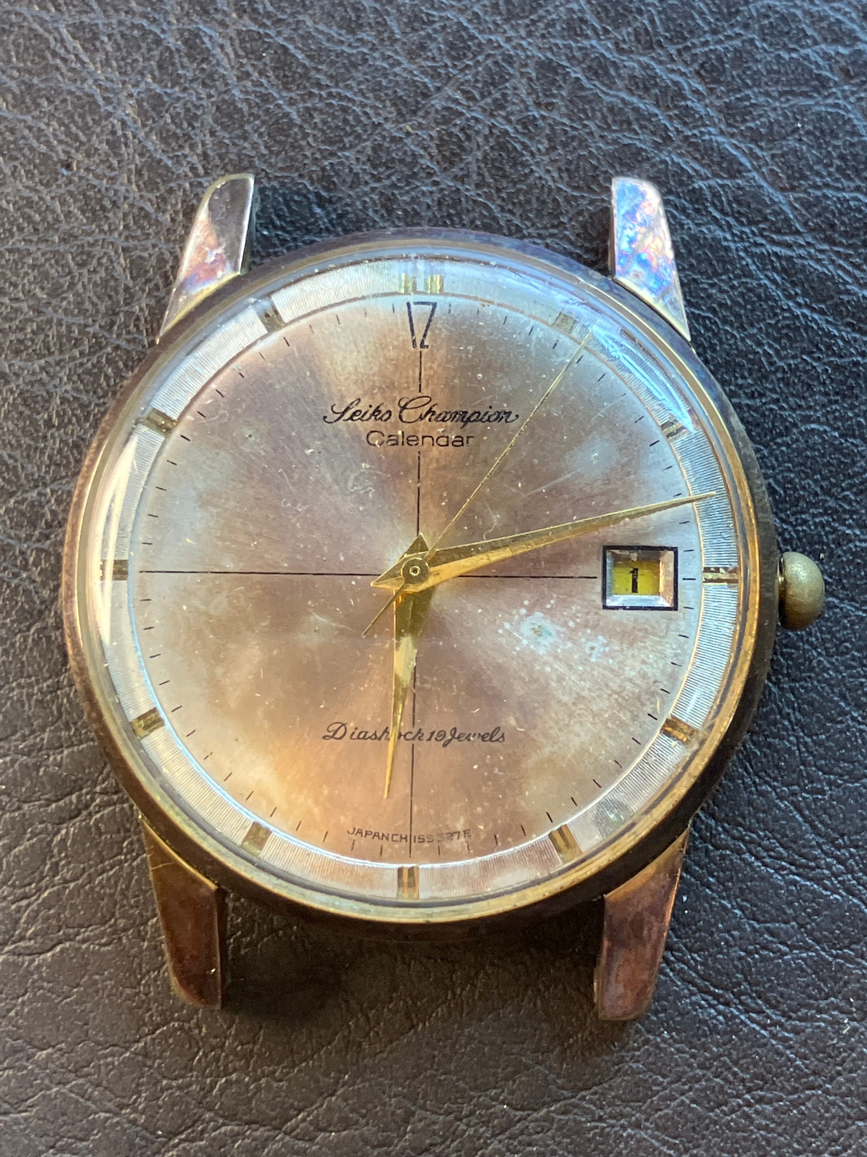 メンズ 1966年製 SEIKO セイコー5 スポーツマチック 自動巻 金文字盤 